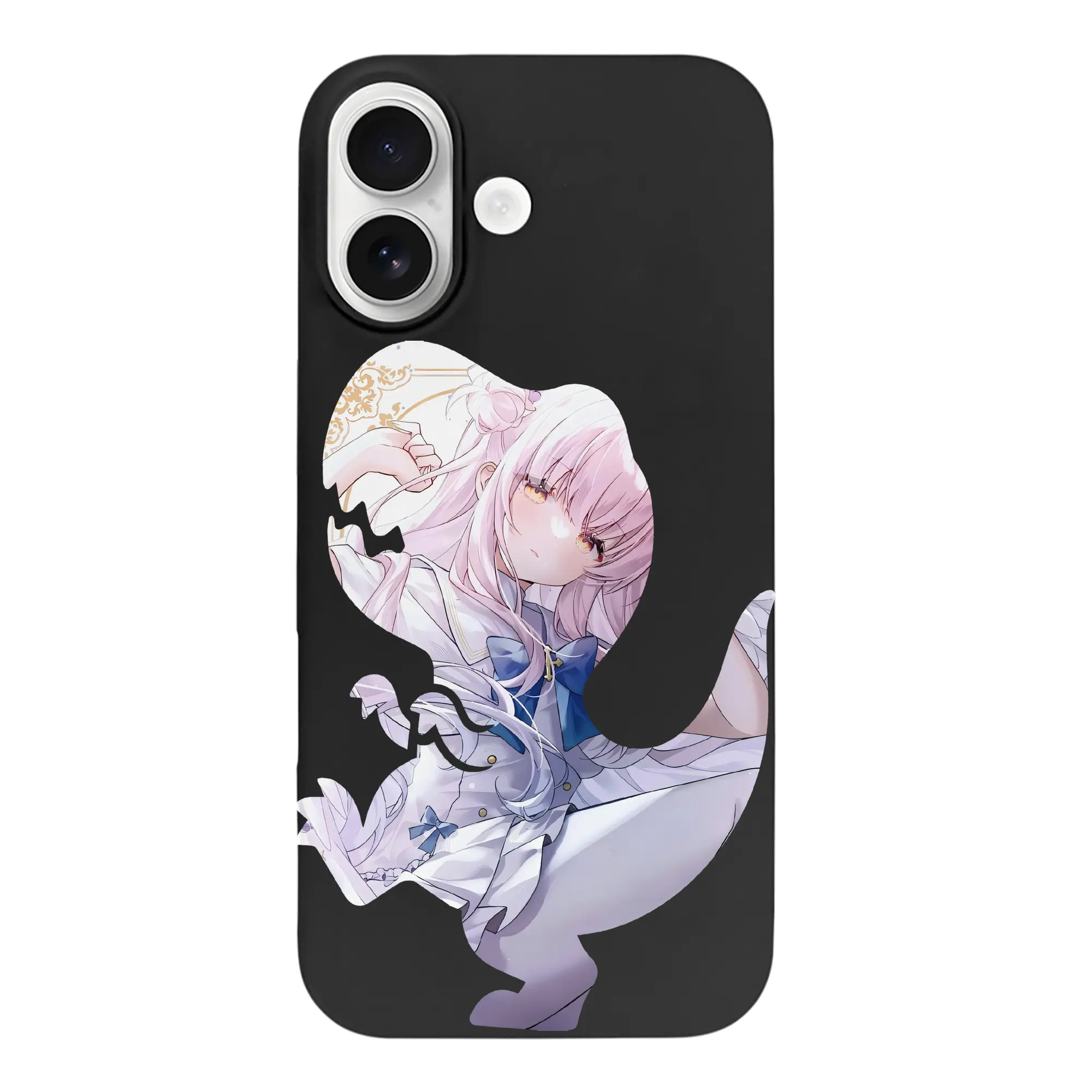 ブルーアーカイブ グッズ 聖園ミカ - iPhone 17 シリーズ シリコンケース 薄型 耐衝撃 指紋防止 ソフトタッチカバー 精密フィット 傷防止 保護ケース iPhone 17/17 Air/17 Pro/17 Pro Max 対応